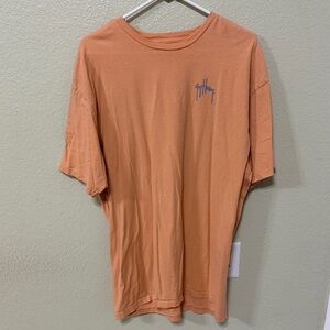 Guy Harvey Orange Short Sleeve Tee